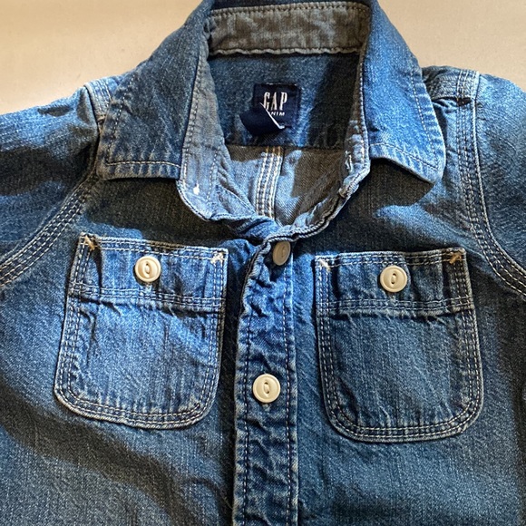 GAP Denim Jumpsuit - Picture 4 of 6